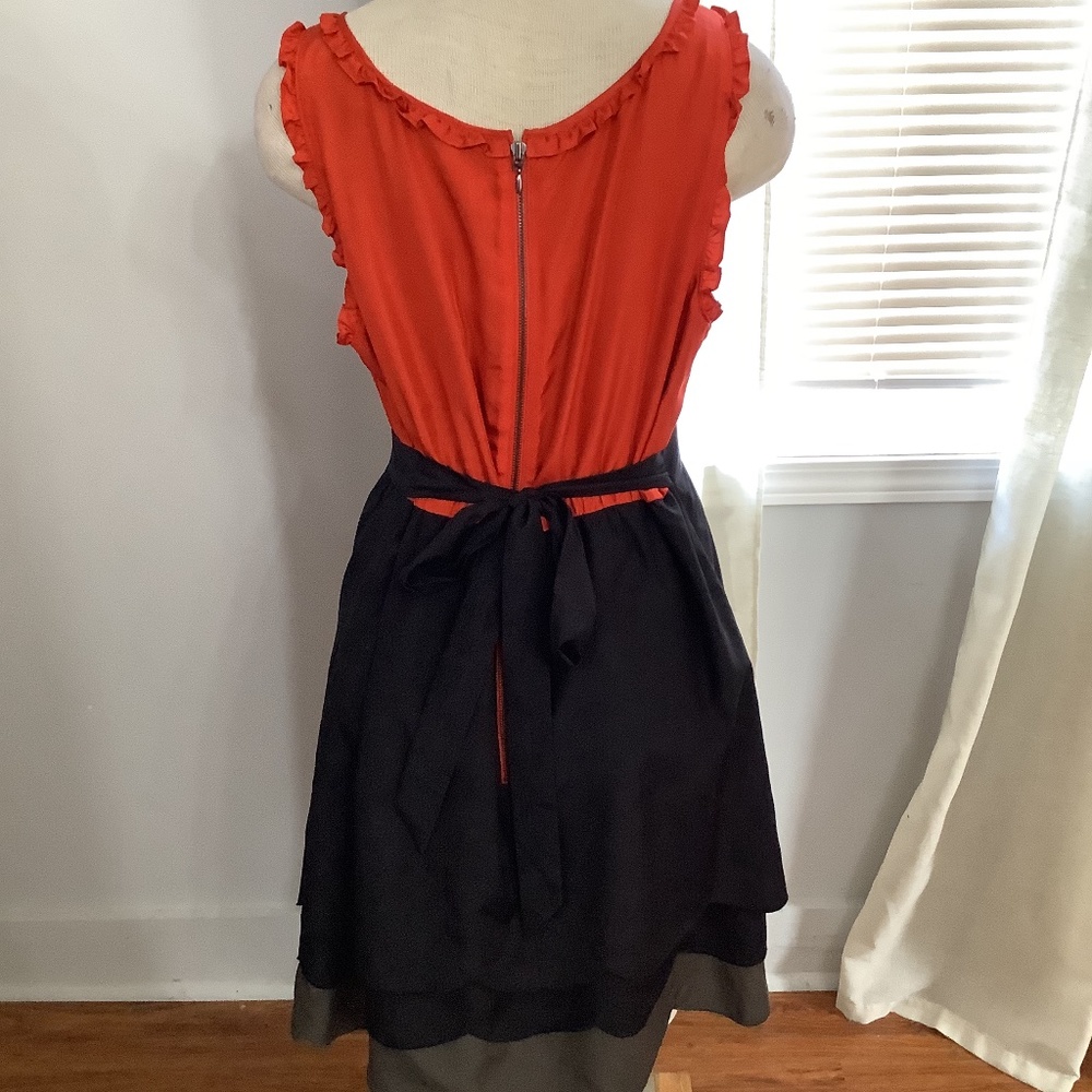 Orange and black Maeve Medium